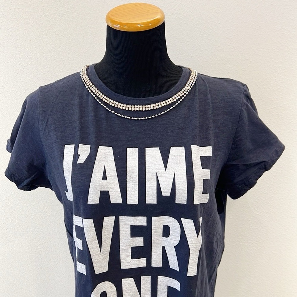 Cinq à Sept J'Aime Everyone Necklace Tee - Picture 4 of 13